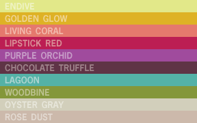 pantone-fall-2010 pantone 2010 fall colours