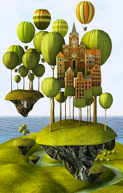 Picture 8 city in the sky by teodoru badiu